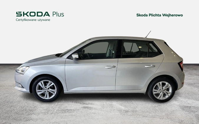 Skoda Fabia cena 49900 przebieg: 121569, rok produkcji 2021 z Frombork małe 466